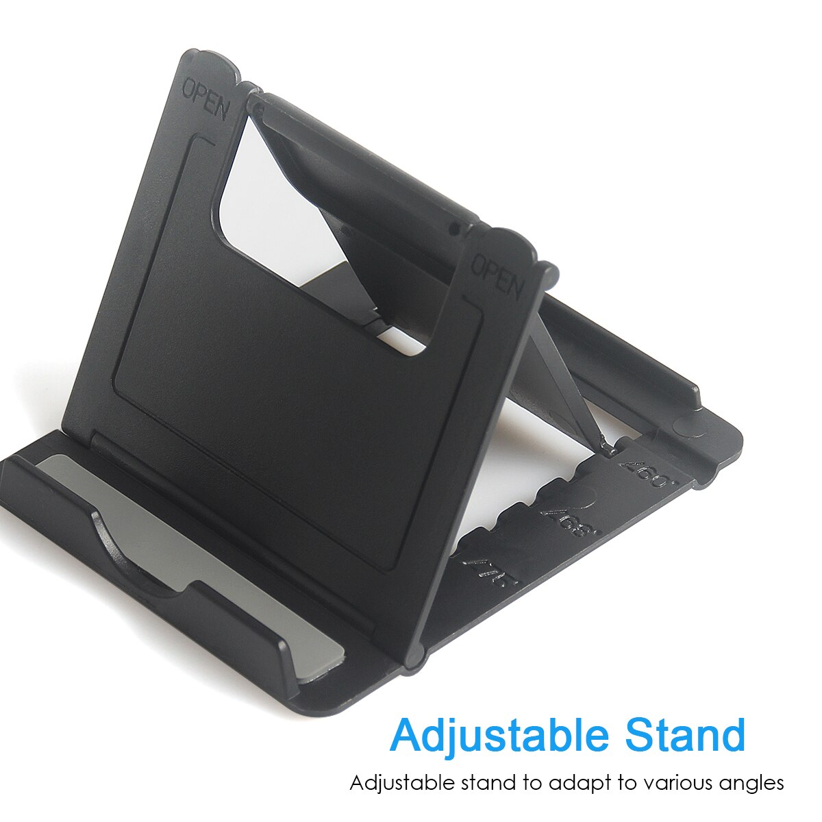 ONKAR Mini Smart Monitor Pad Cell Phone Stand Support Plastic Adjustable for Phone iPad Mini Size Light Weight