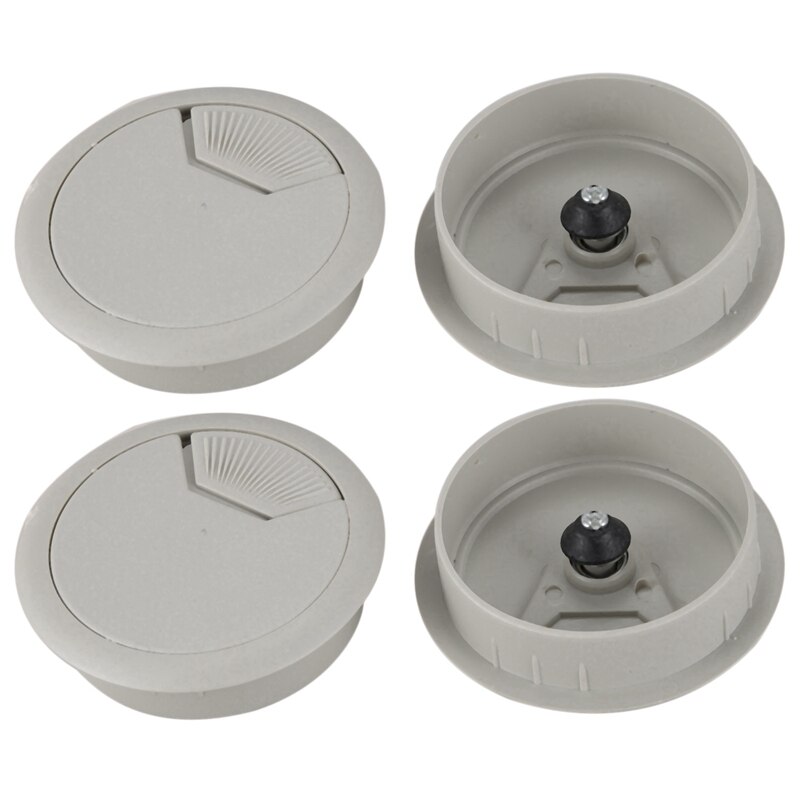 Passacavi per cavo da scrivania in plastica per Computer domestico da 8mm 53mm