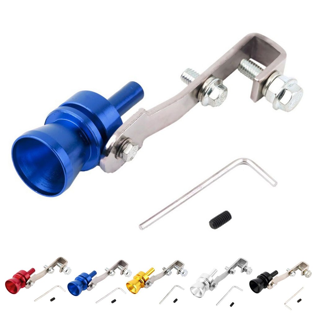 S-XL Universel Voiture Turbo Sifflet Voiture Réaménagement Turbo Sifflet Tuyau D'échappement Sound Turbo Queue Universelle Simulateur Whistler 5 Couleurs
