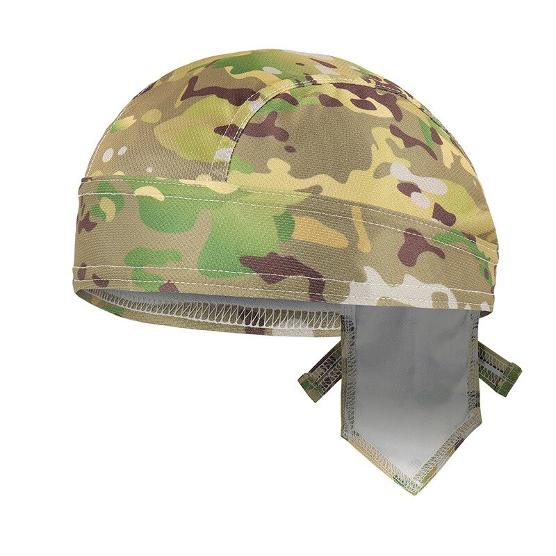ARSUEXO multicolores Ciclismo gorra verano transpirable Bandana Ciclismo al aire libre deporte bicicleta Bandana hombres secado rápido cabeza bufanda: S6