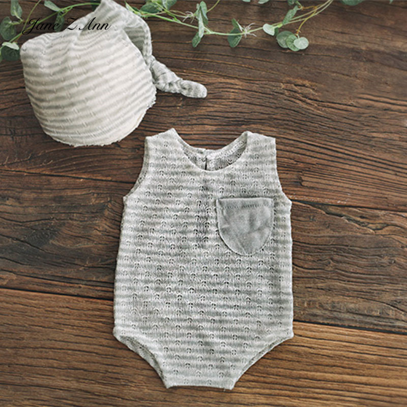 Jane z ann bebê menino oco malha elástica roupas recém-nascidos fotografia adereços estúdio tiro acessórios: Default Title