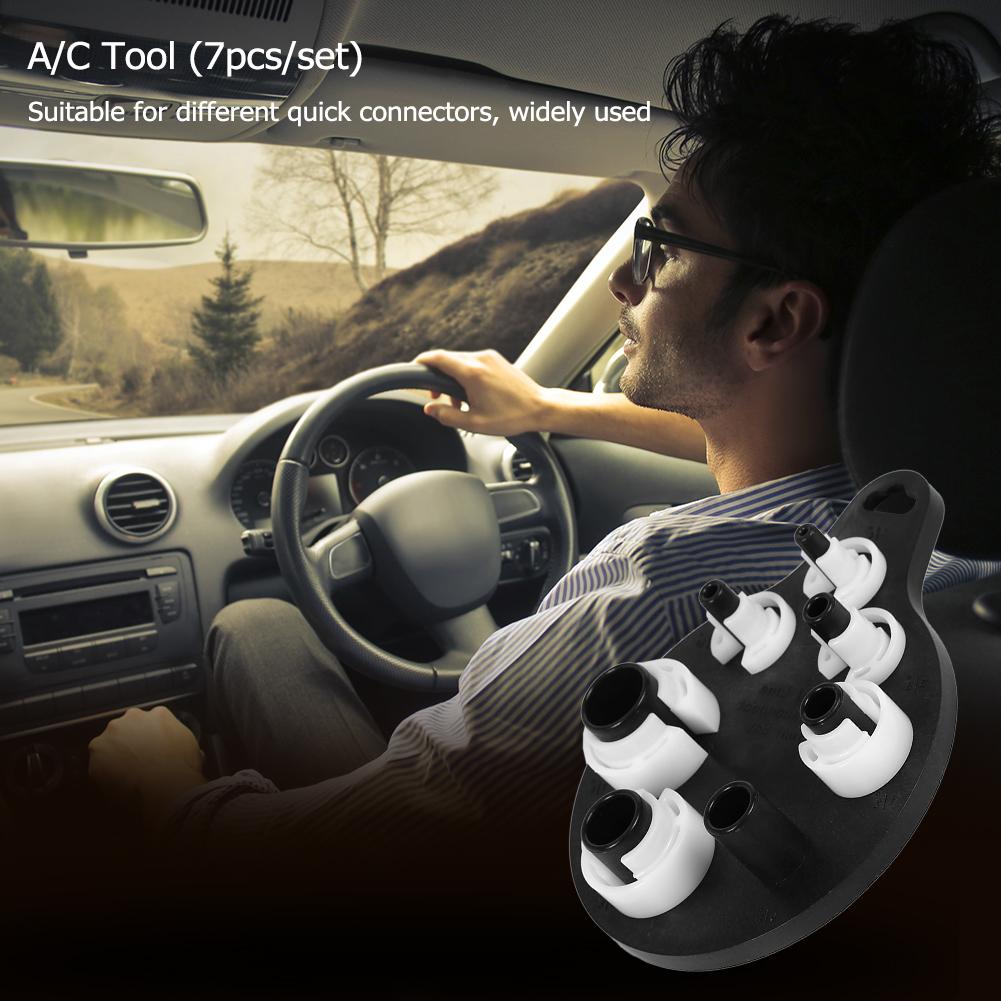 Air-Conditioning Pipe Repair Tools Car A/C Air Conditioning Duct Removal Fuel Line Disconnect Tools Refrigerant Tubing Tool Kit