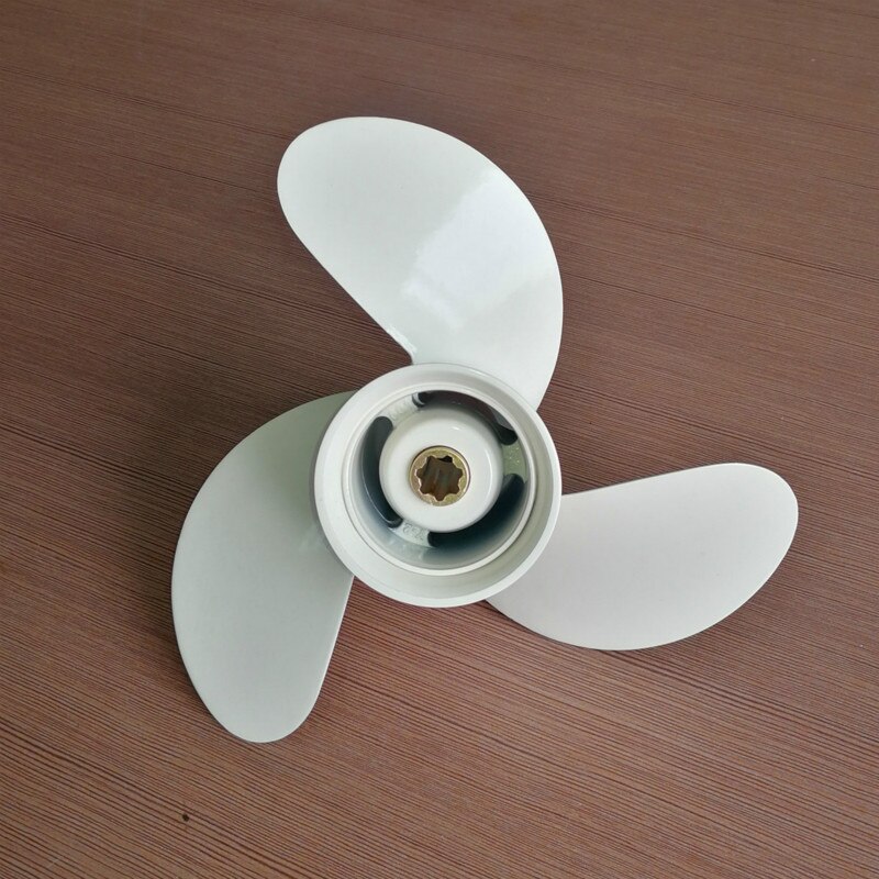 6-8 Horsepower Outboard Propeller For Yamaha Outboard Marine Aluminum Alloy Yamaha Propeller Suitable 8 1/2X8 1/2