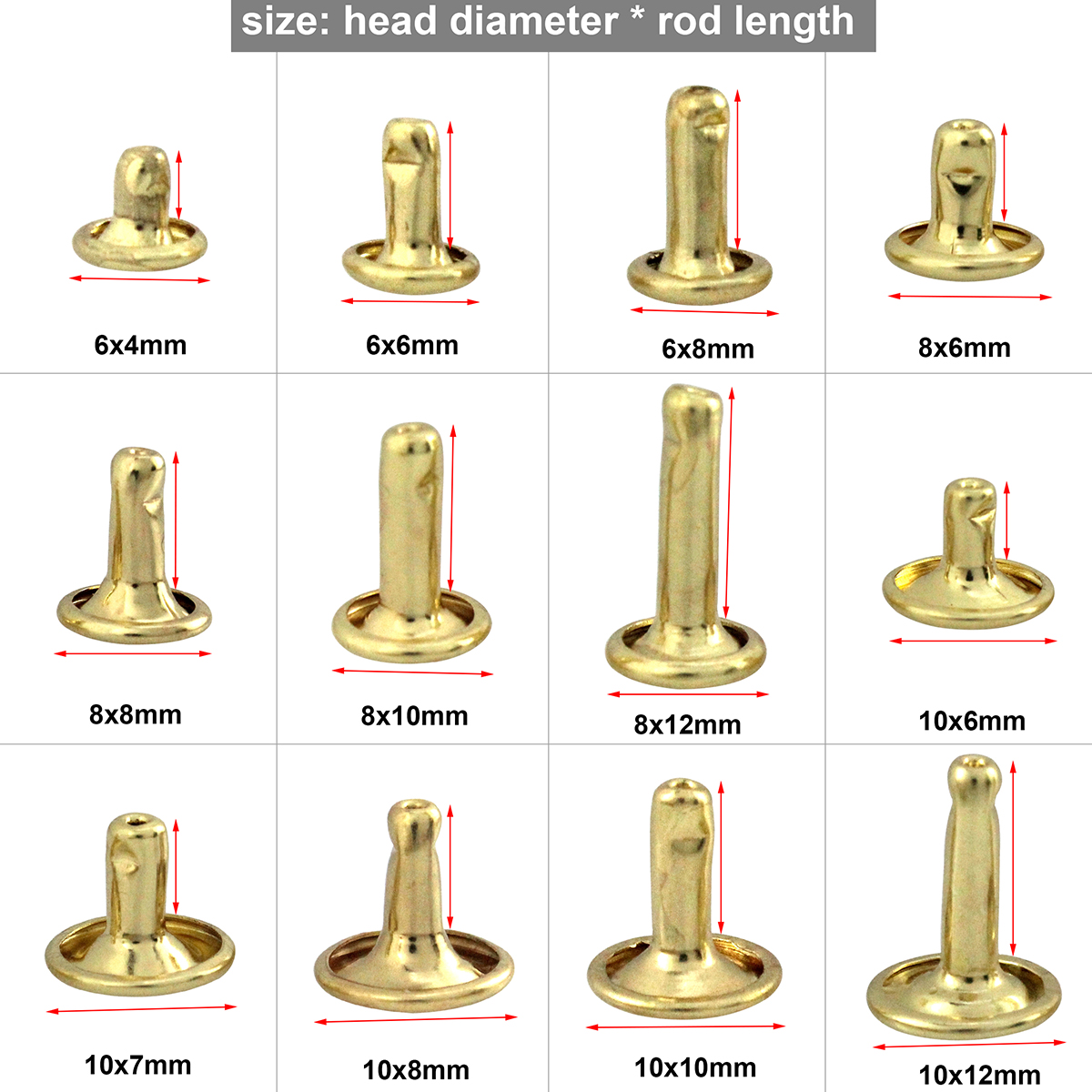 DZNTOOLS Dubbele Cap Klinknagelpers – Geschikt Voor 5, 6, 7 & 9 Mm, Met Matrijzenset