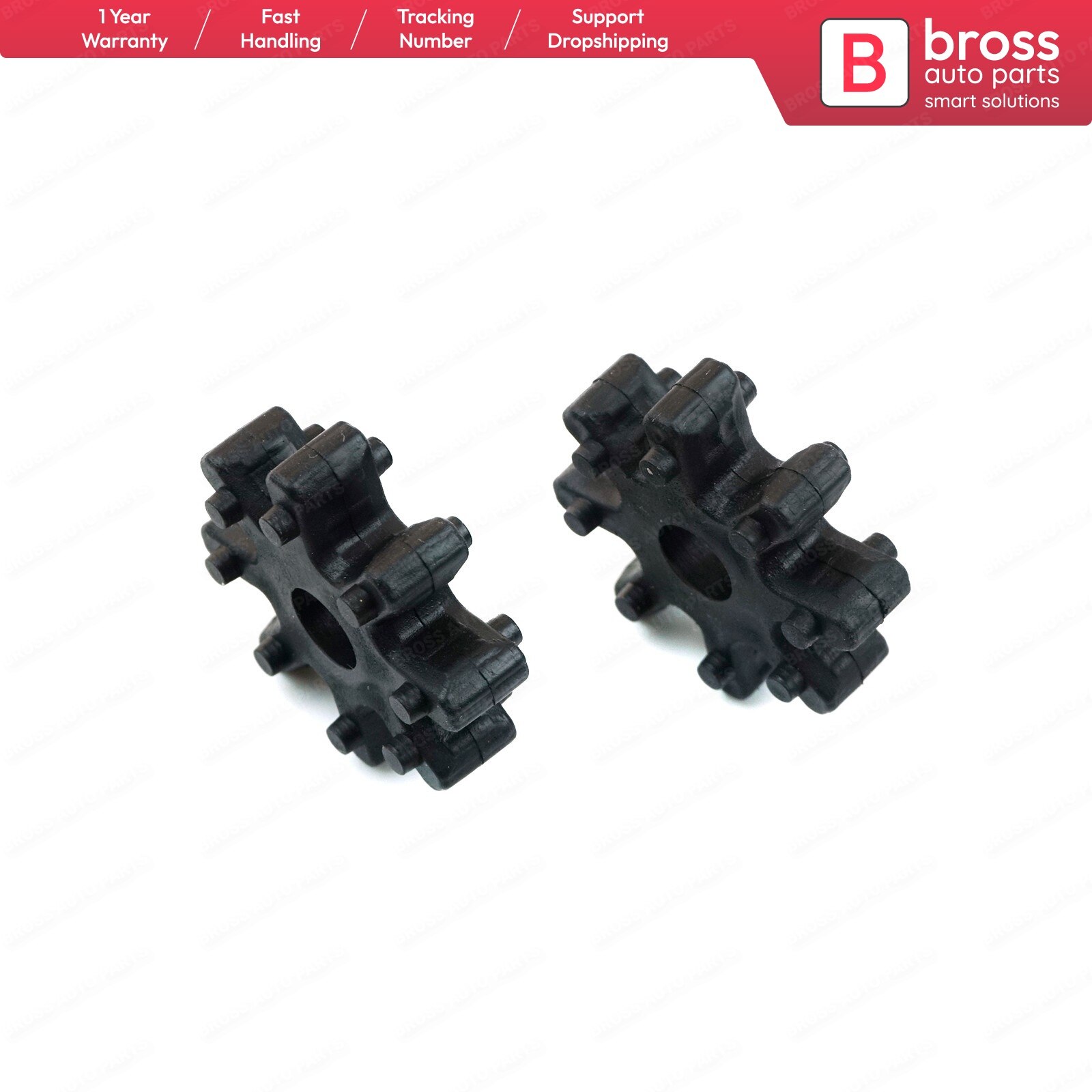 Bross BSP882 2 Pcs Stuurkolom Flexibele Koppeling Flexibele Koppeling 563152 K000FFF, 56315-2K000-FFF Voor Kia Hyundai Top Winkel