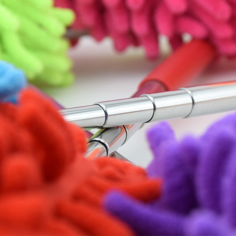 Vijf Sectie Intrekbare Stof Stofdoek Stof Borstel Microfiber Dust Collector Huishoudelijke Auto Cleaner Dust Handvat