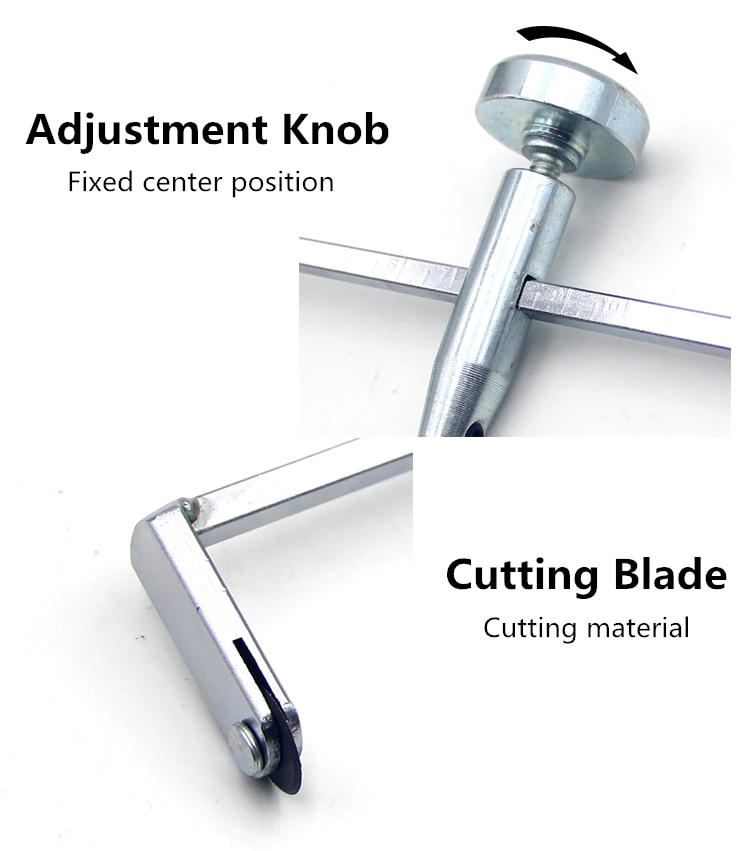 Compass Round Cutting Tool Drywall Plasterboard Driller Round Cutter Tool Circle Cutter Drywall Light Fixtures Pipes