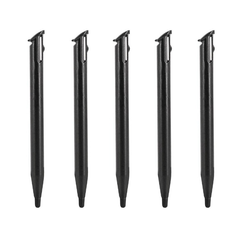 Consola de juegos Stylus Pen portátil, compatible con consola de juegos 2DS LL/XL: Black