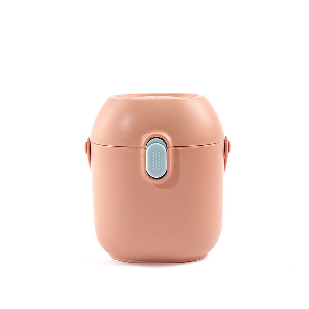 Portable Baby Milk Powder Container Baby Food Storage Box Infant Milk Powder Box Toddle Snacks Organizer: pink