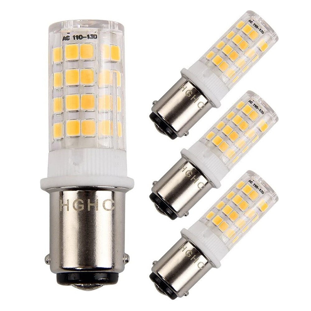 110V 5W BA15D 52LED corn light halogen bulb, home interior decoration lighting double contact bayonet base bulb