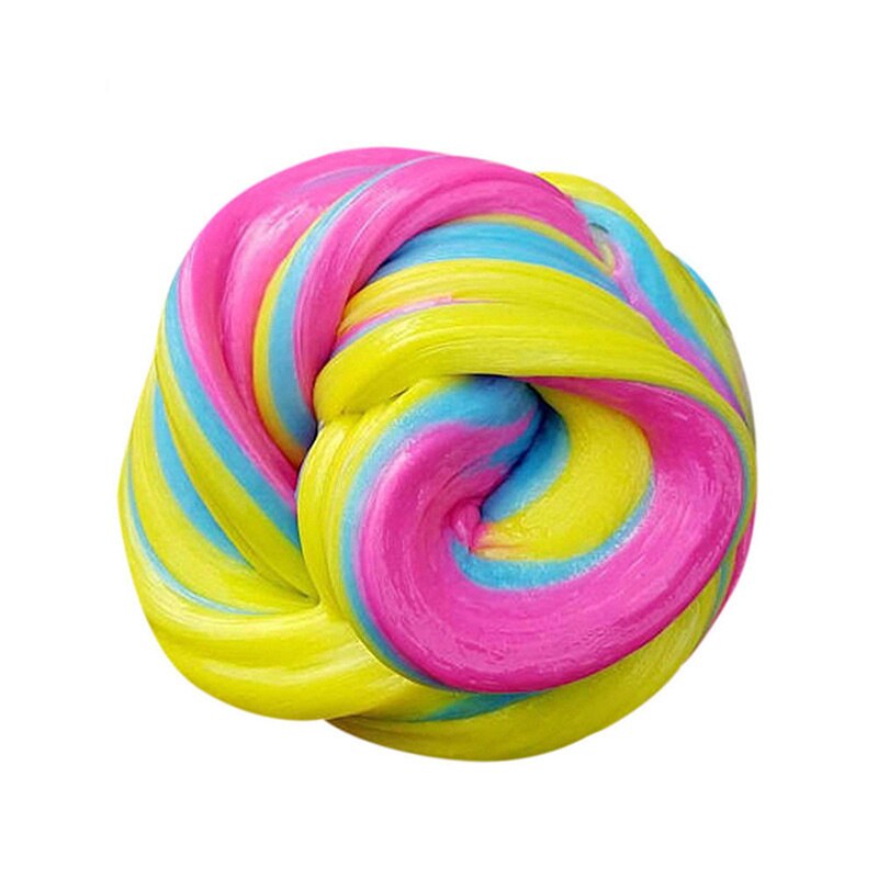 17 Color Slime Toys Fluffy Slime Supplies Toys 60ml Fluffy Foam Putty Stress Relief Magic MultiColor Slime Sludge Cotton Mud Toy