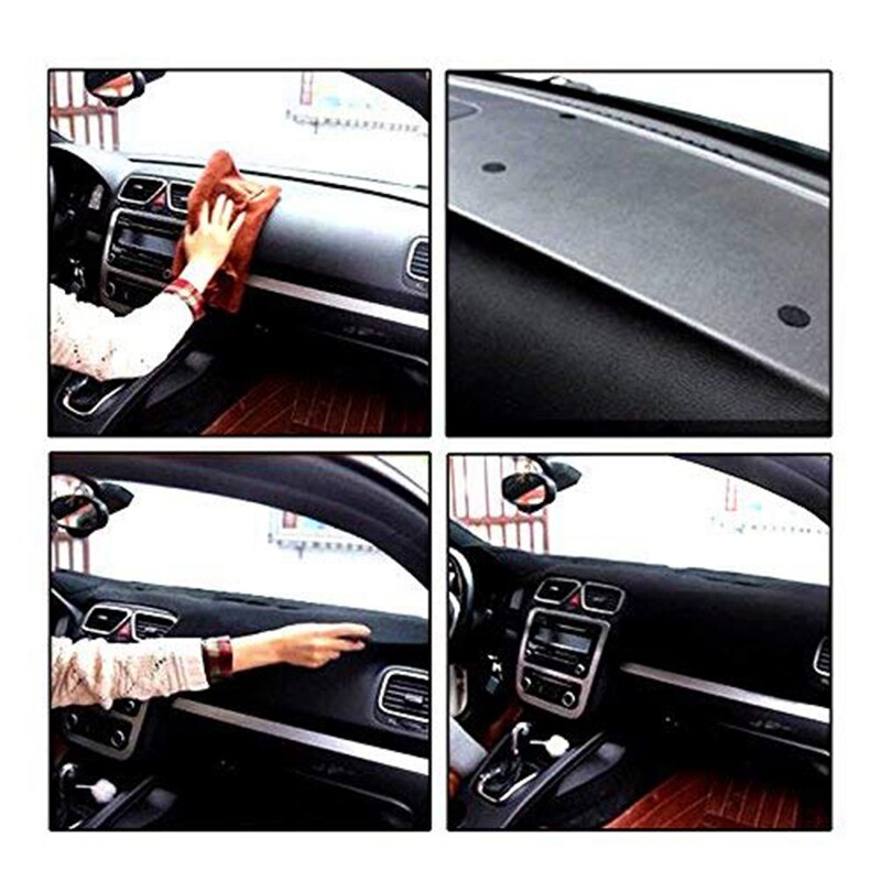Car Dashboard Cover Dash Mat For Suzuki Liana With Clock Dashmat Pad Carpet Dash Board Sun Shade Cover
