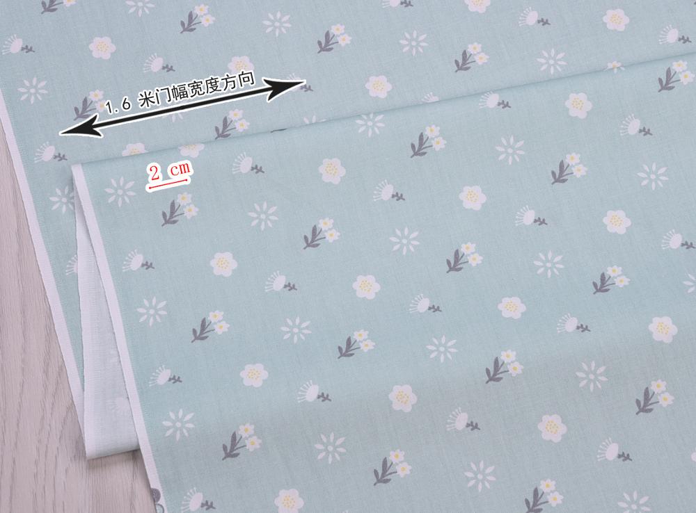 100%  bomuldsstof diy patchwork quilting håndlavet baby klud kjole sengetøj tæppe lagner tilda tissus tecidos green deer fox