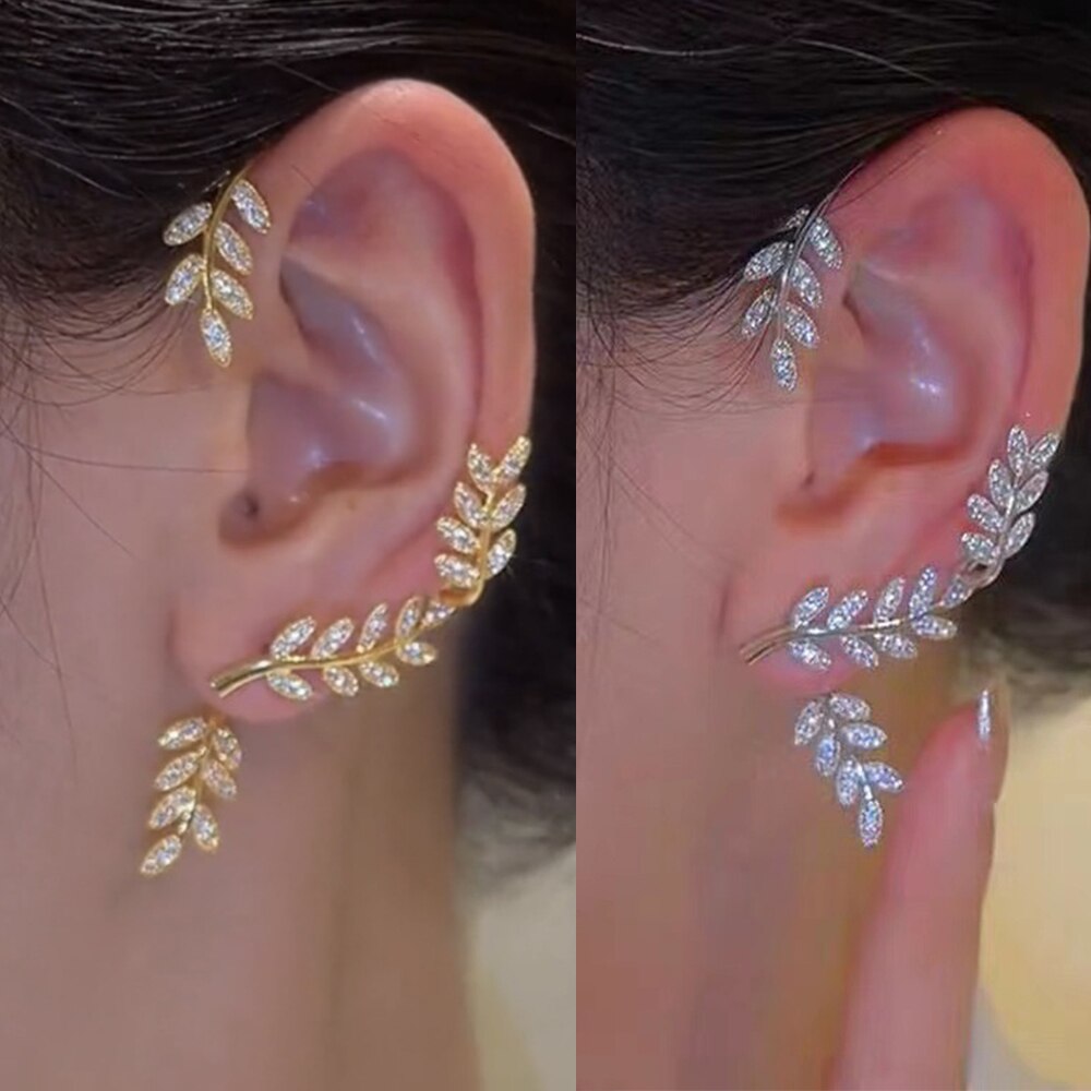 Sentio | Boucle d'oreille en acier chirurgical brossé & couleur or | En Sentio | Boucle d'oreille en acier chirurgical brossé & couleur or | En