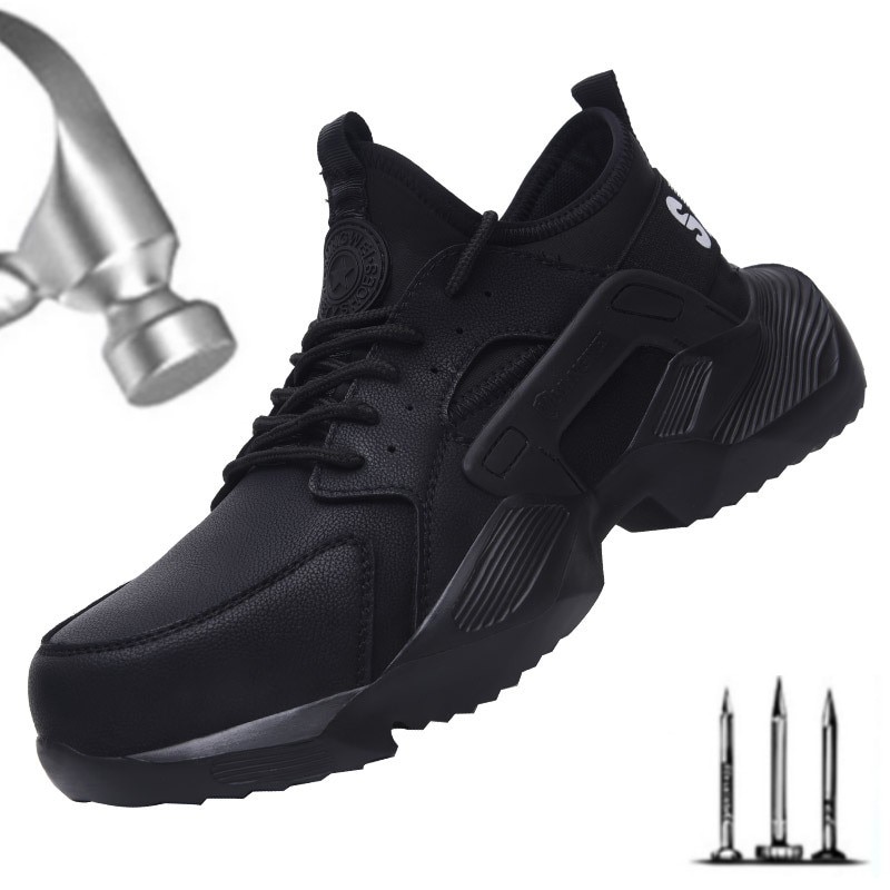 Mens Safety Trainers Lightweight Composite Toe Cap and Kevlar Midsole Work Boots Shoes Hiker Extra Grip