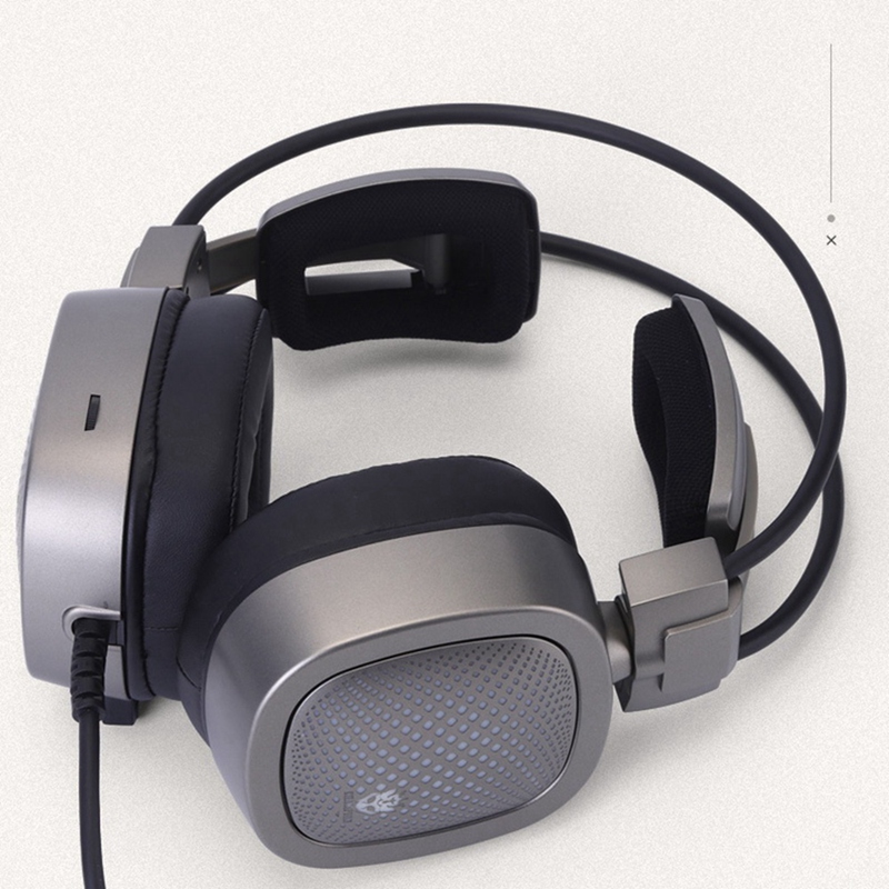 Jabs Pc Headset Gaming Headset Voor Pc-7.1 Surround Sound Memory Foam Oorkussens Rgb Licht Voor Laptop