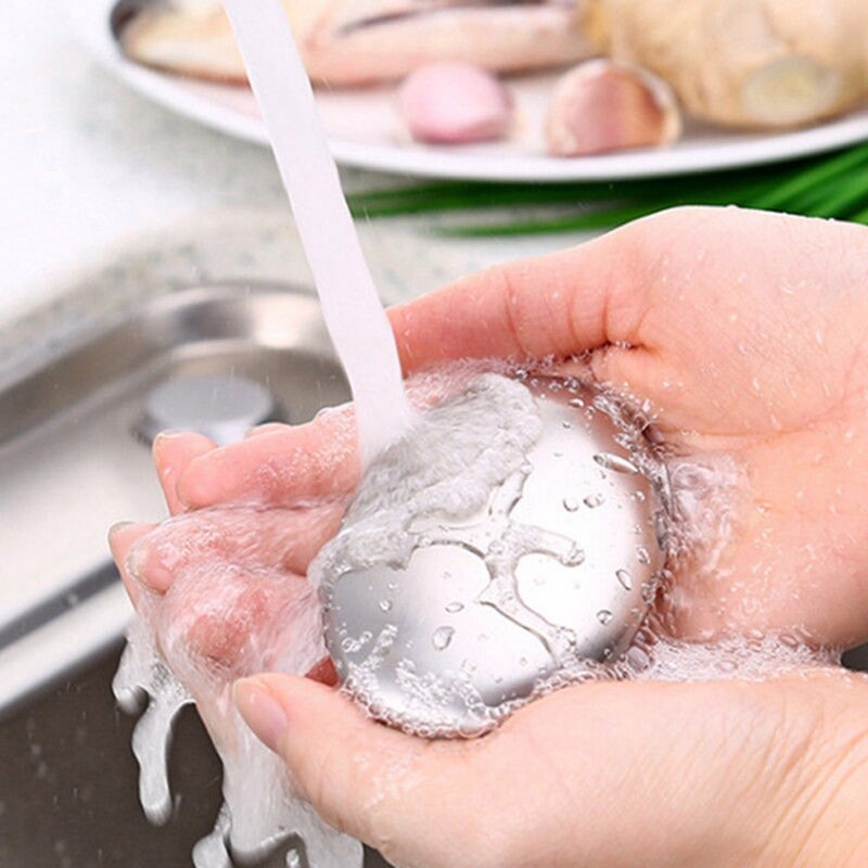 Sabão de aço inoxidável sabonete mão odor removedor barra sabão elimina alho cebola cheiros ferramenta gadget cozinha