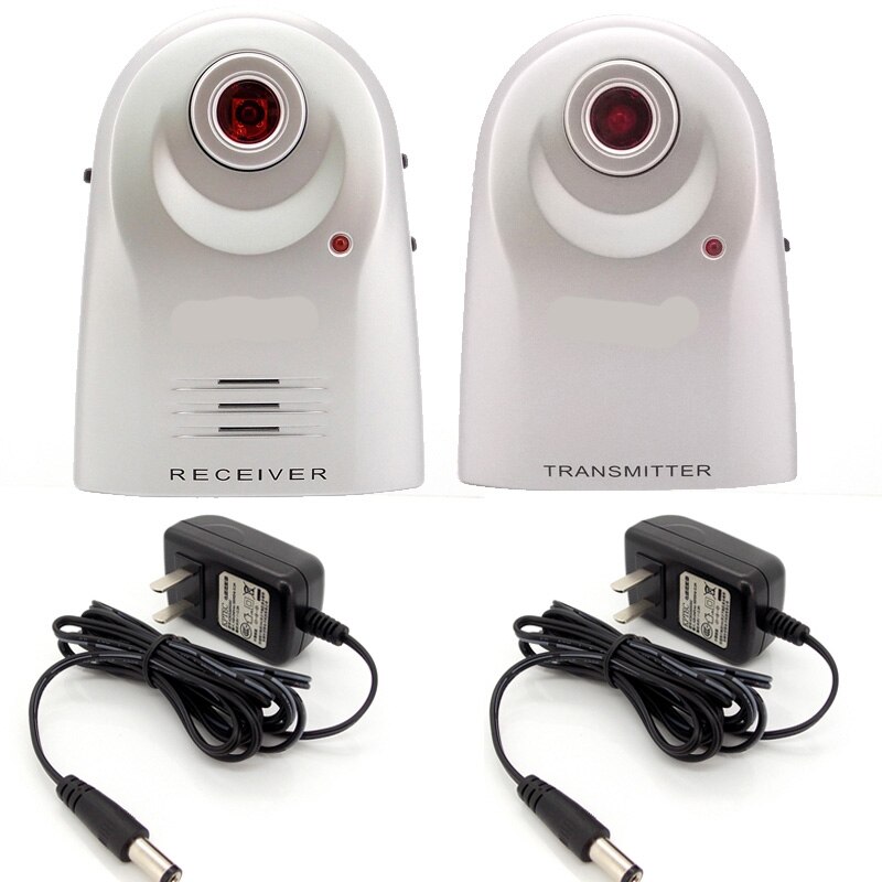 Wireless Infrared Motion Sensor Detector Alert Entry Defender With Chime Home Office Security Alarm System Patient Elderly Care: With Adapter