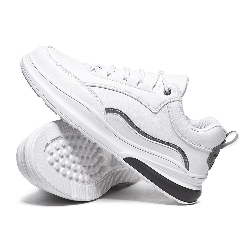 Råhvide sko, skateboardsko til mænd, lysende vandresko, sportssko, bløde og nemme at bøje, størrelse 39-44
