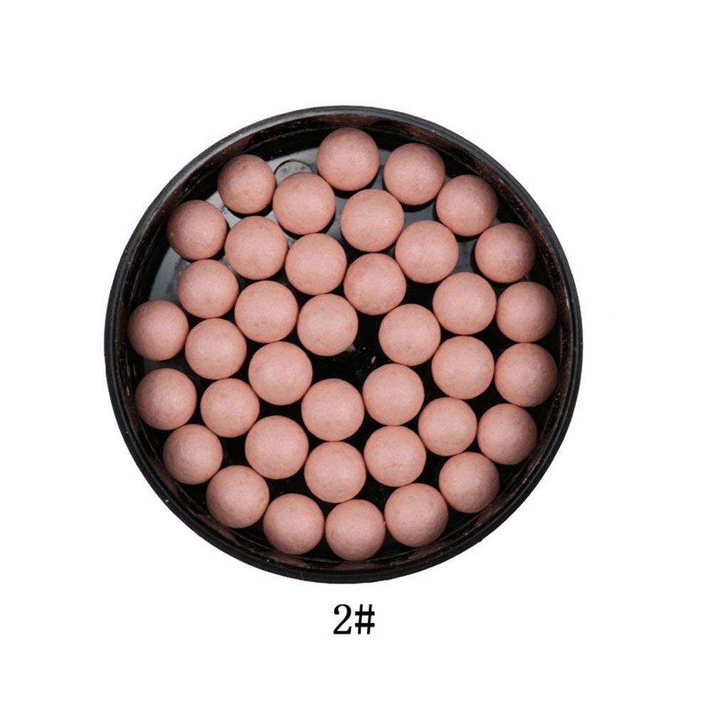 Matt blush ball lysne hudfarge naken sminke naturlig reparasjonskapasitet klassisk ball fargerik perleskimrende blush verktøy: 2