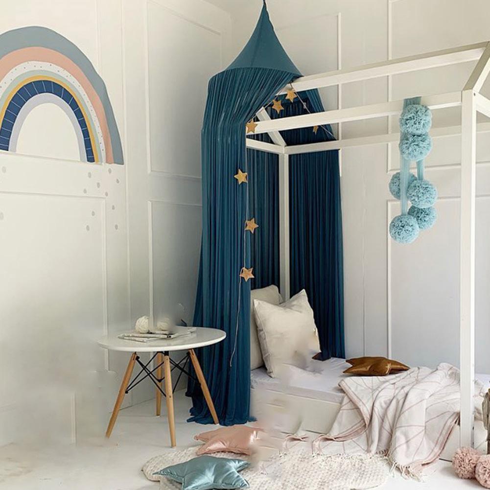 Summer Baby Bed Chiffon Mosquito Net Hanging Dome Canopy Tent Kids Room Decor For Baby Kids