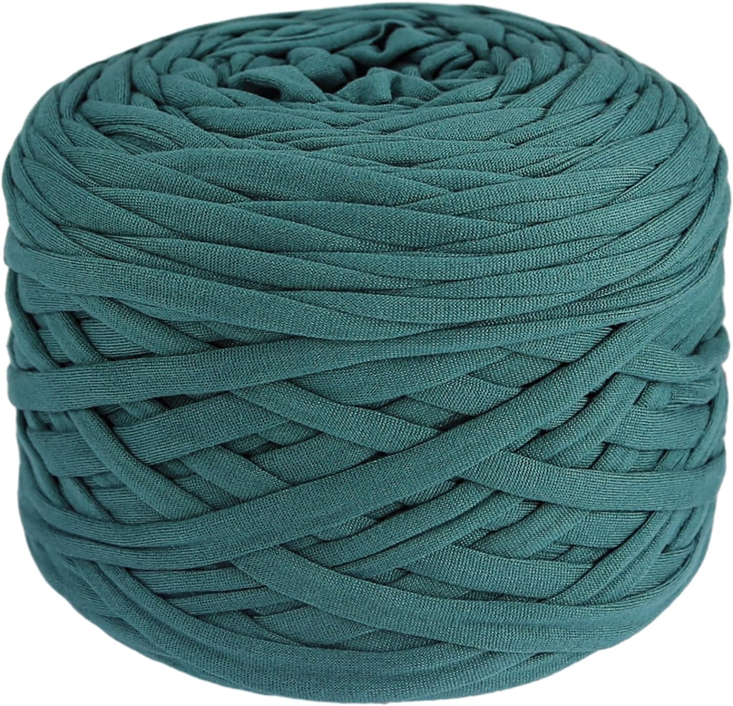 400 g/unidad de hilo de tejer grueso, tela elástica de hilo para camiseta, bolsa DIY, manta, cojín, proyectos de ganchillo: Naranja