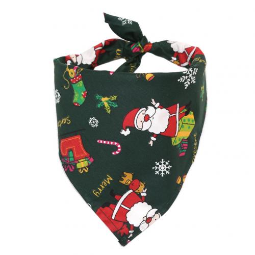 Noël chien chiot noël Elk flocon de neige | Flocon de neige, Bandana, bavoir serviette, foulard chien, produit chien accessoires fournitures de: Green Santa