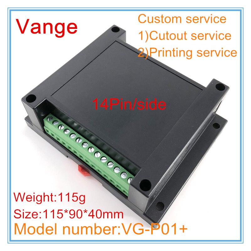 1 stks/partij din rail junction box 115*90*40mm AB... – Vicedeal