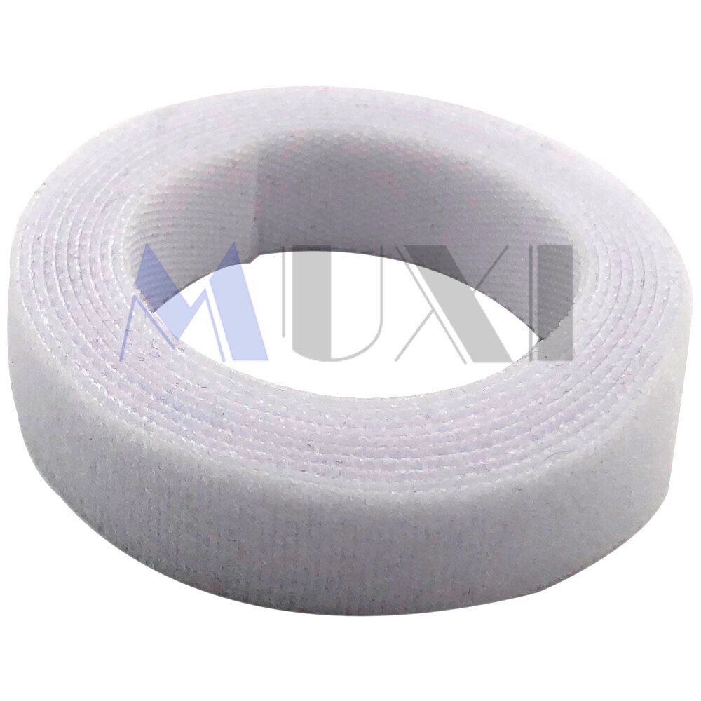 XInGO 1.5m*15mm Nylon Cable Ties Power Wire Loop Tape Multifunction Nylon Straps Fastener Reusable Magic Tape: white