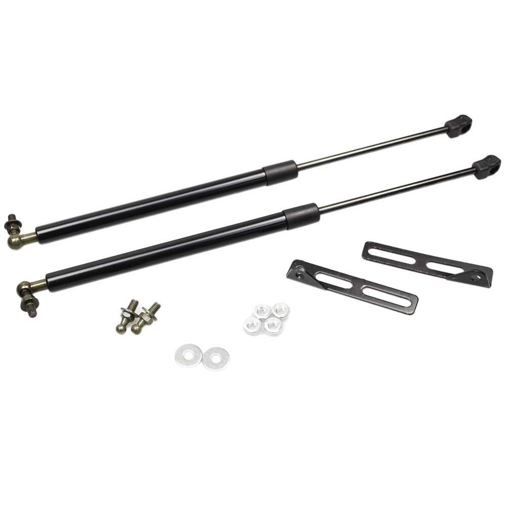 2pcs for Suzuki SX4 2007 for Suzuki Neo Baleno modify front bonnet hood Lift Supports Gas Struts Shocks damper absorber: normal black