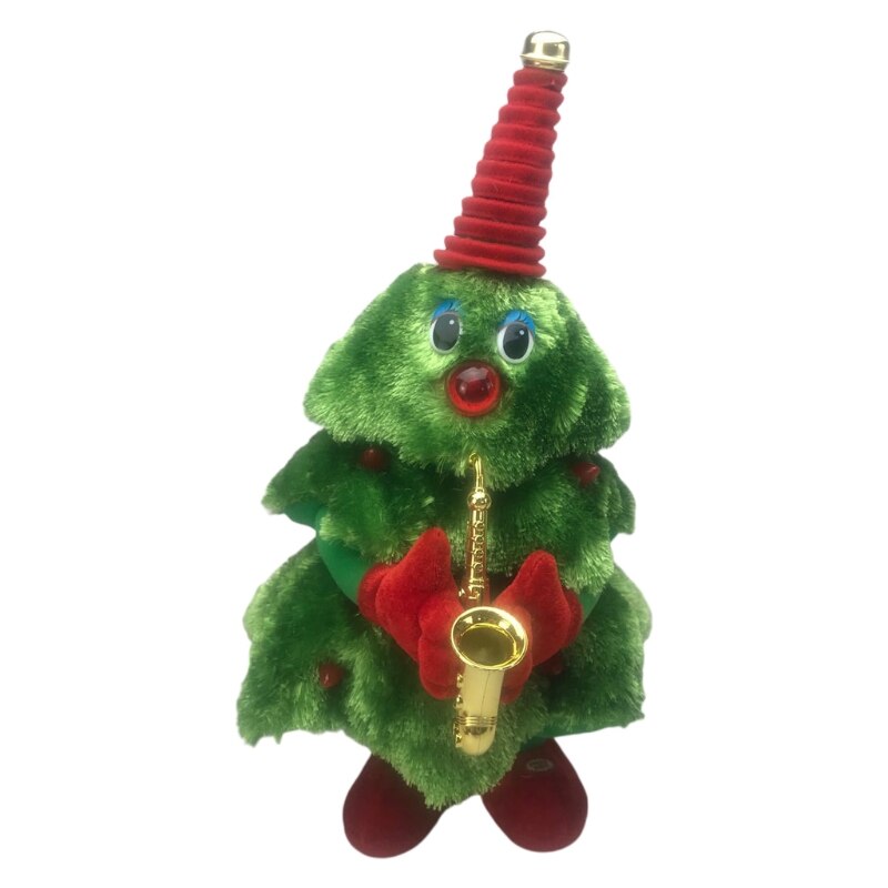 Weihnachten Baum Elektrische Spielzeug Lustige Elektrische Plüsch Spielzeug Nette GrüNe Elektronische Weihnachten Baum Musical Puppe Weihnachten Dekoration: C