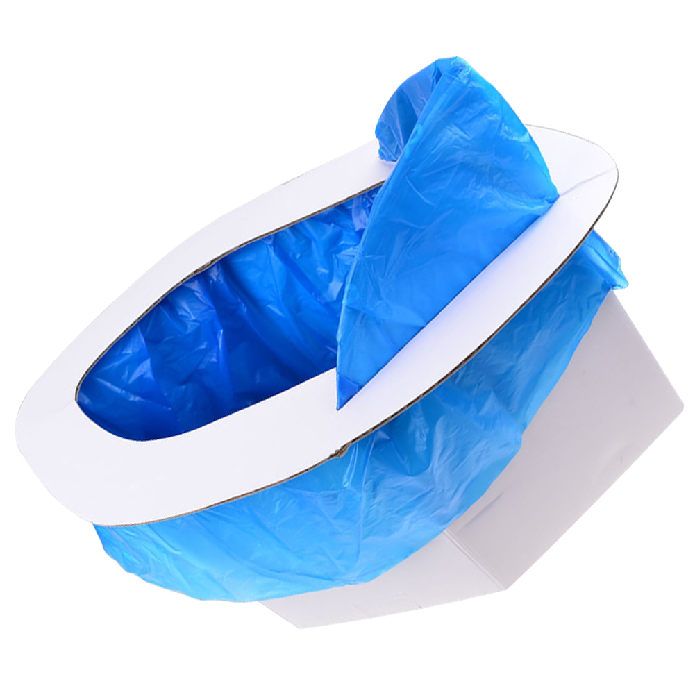 Car Commode Clean Portable Folding Hiking Camping Toilet Strong TripTips Space Saving Outdoor Activities Durable Stable