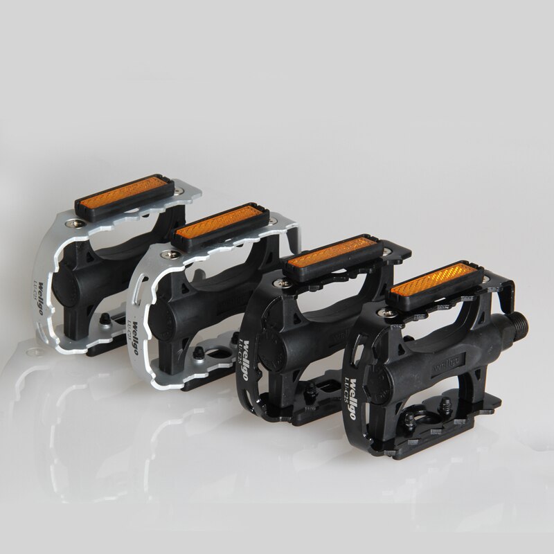 Wellgo-pedales ultraligeros para bicicleta de carretera, accesorios de aluminio de , LU-C25
