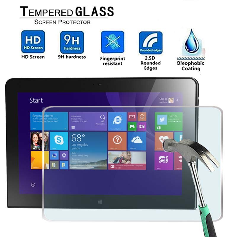 Voor Lenovo Thinkpad 10 -Premium Tablet 9H Gehard Glas Screen Protector Film Protector Guard Cover