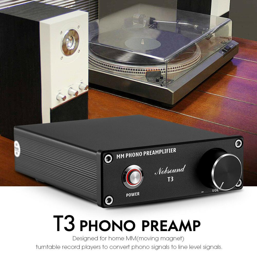 Douk Audio T3 HiFi MM Phono Stage Preamp RIAA giradischi preamplificatore amplificatore giradischi