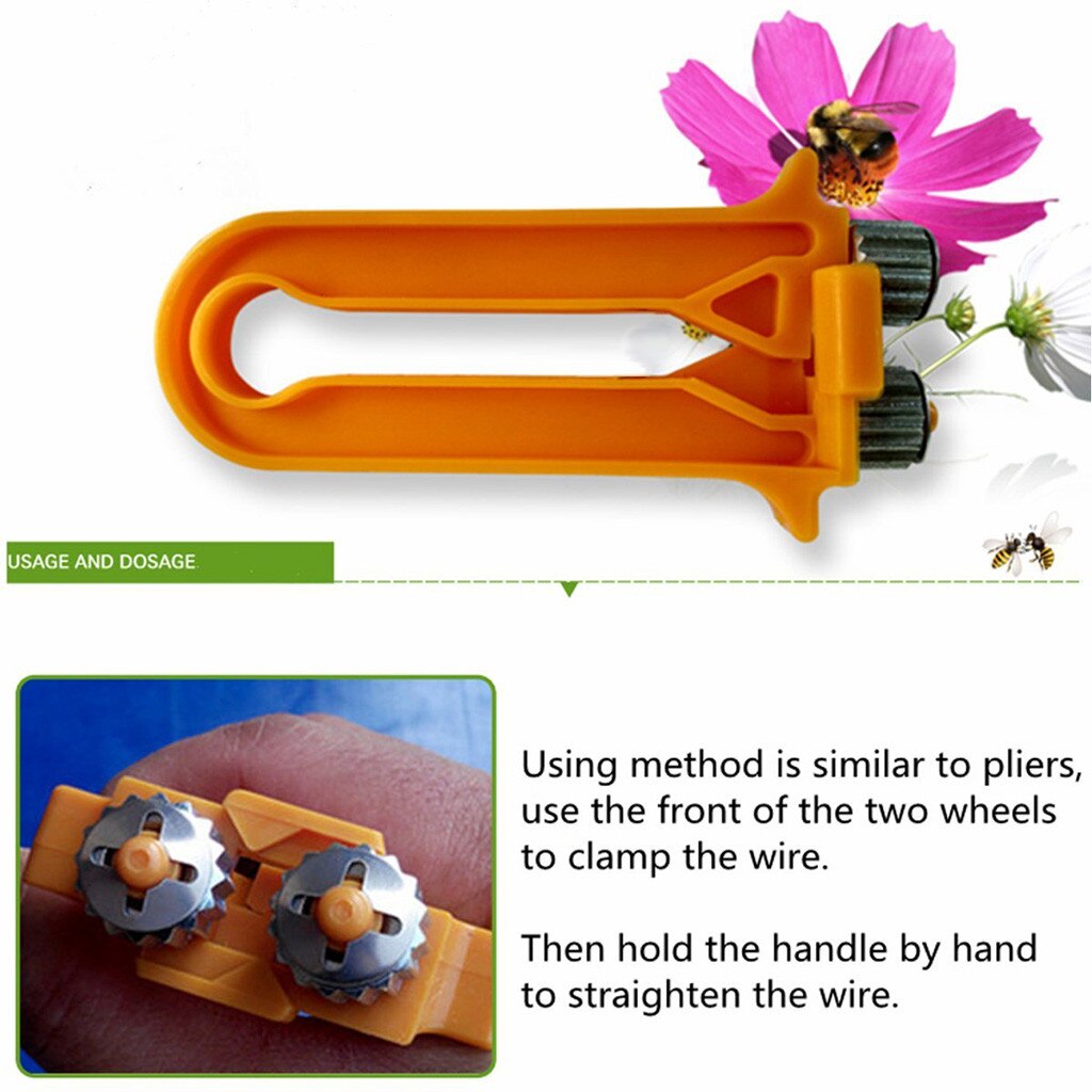 Apiculture abeille fil câble tendeur sertisseur cadre ruche abeille outil nid boîte fil serré ruche boîte équipement 1 pièces