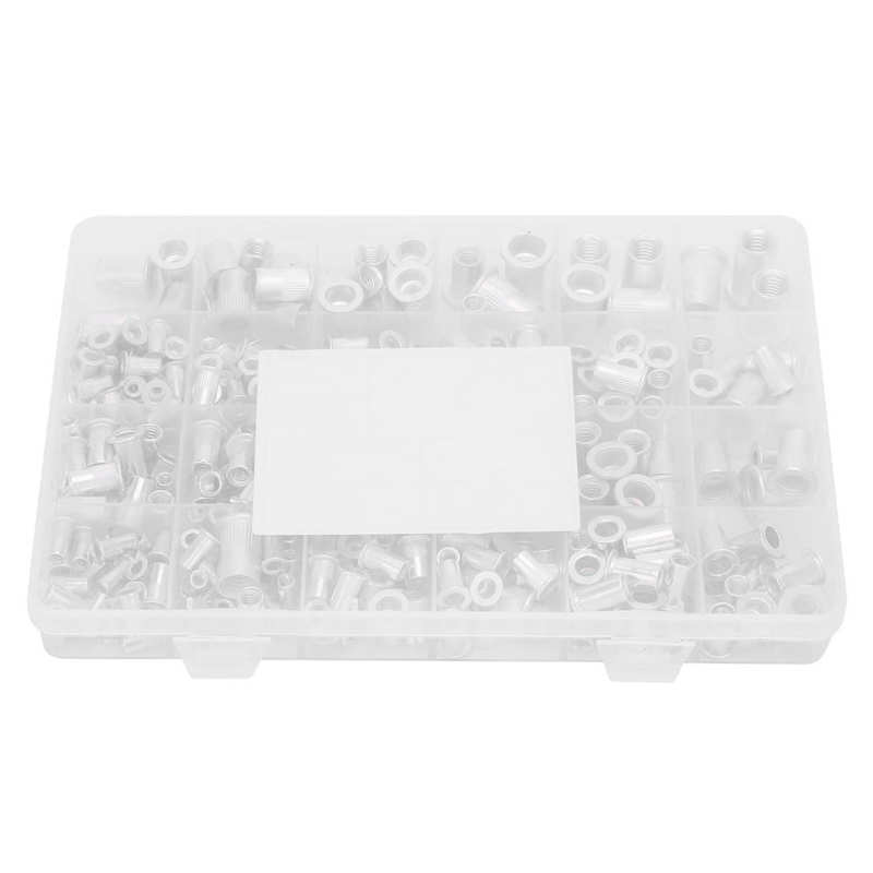Schroefdraadbussen metrische schroefdraadbussen / doos aluminium klinkmoer 6 - 32/ 8 - 32/ 10 - 24/ 10 - 2 - 32/ 1/4 - 20/ m3/ m4/
