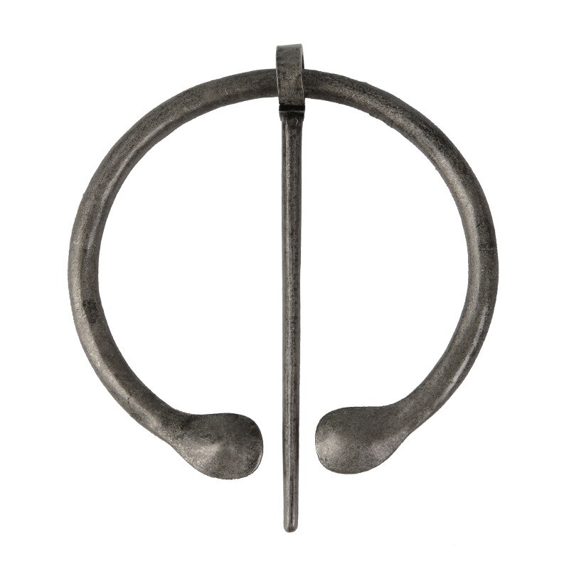 Retro viking geometri sikkerhedsnåle broche samling vintage penannular sjal tørklæde lås kappe pin middelalderlige smykker norse badges: 2