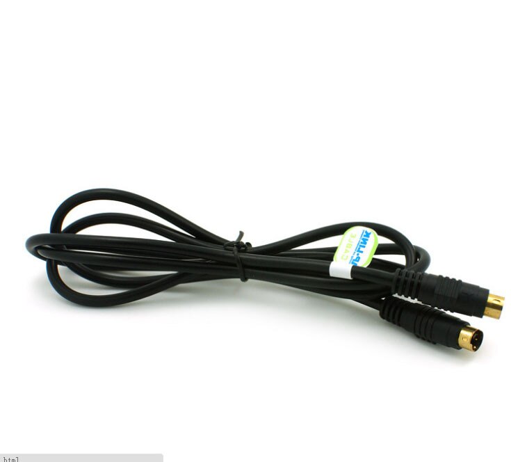 1.5 m SVHS S-Video Kabel 4 pin Lood TV Out Video Kabel