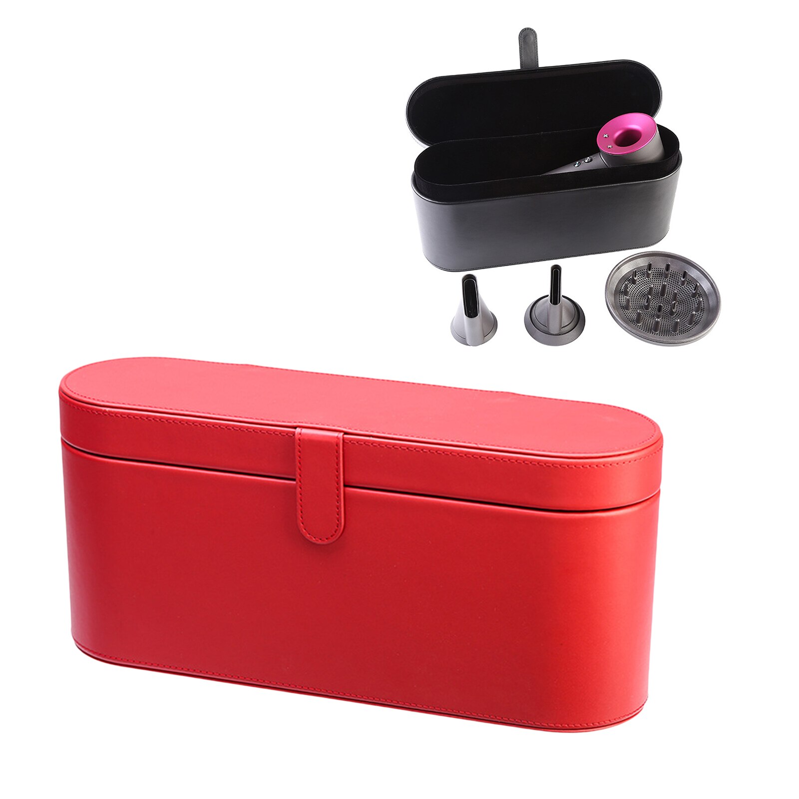 Portable PU Hair Dryer Storage Box for HD03 Dyson Supersonic Hairdryer Fits Accessories Air Brush Organizer