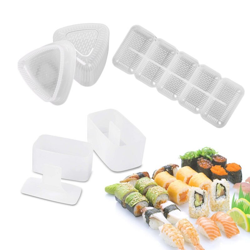 Sushi Making Kit Sushi Maker Pressed Rice Mold Japanese Food Accessories Bento DIY Kitchen Accessories Sushi Tools