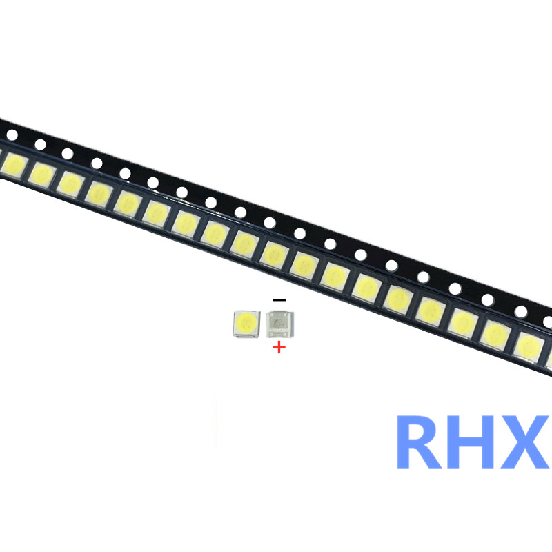 thumbnail image 2 of 100x 3030 SMD LED Lamp Beads - 200mA 6V 1.2W - For LED TV Backlight Strip Repair 2 of 3