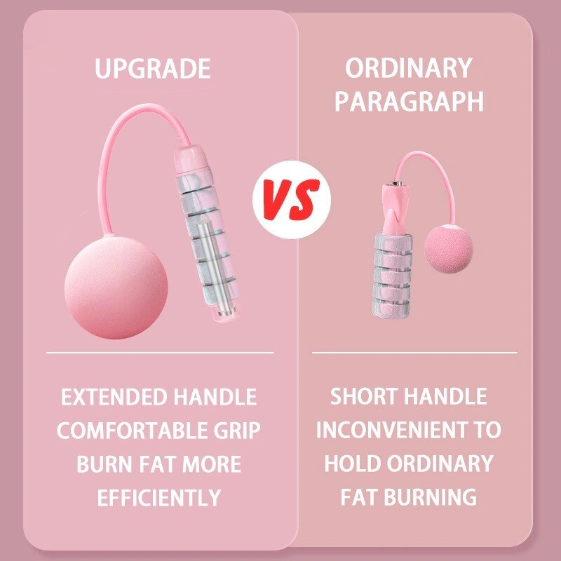 Dragende Draagbare Rope Skipping Fitness En Bodybuilding Aërobe Oefening Indoor Mute Body Vormgeven Springtouw