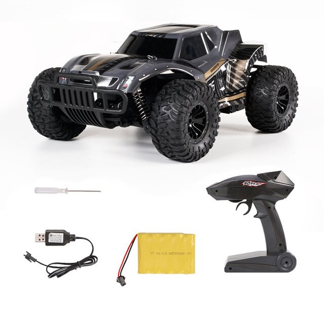 1:12 elettrico 2.4G RC Rock Crawler Auto Giocattolo di Controllo A Distanza di 25km/h Su La Radio con Telecamera Controllata drive Off-Road Giocattoli: Gold Black