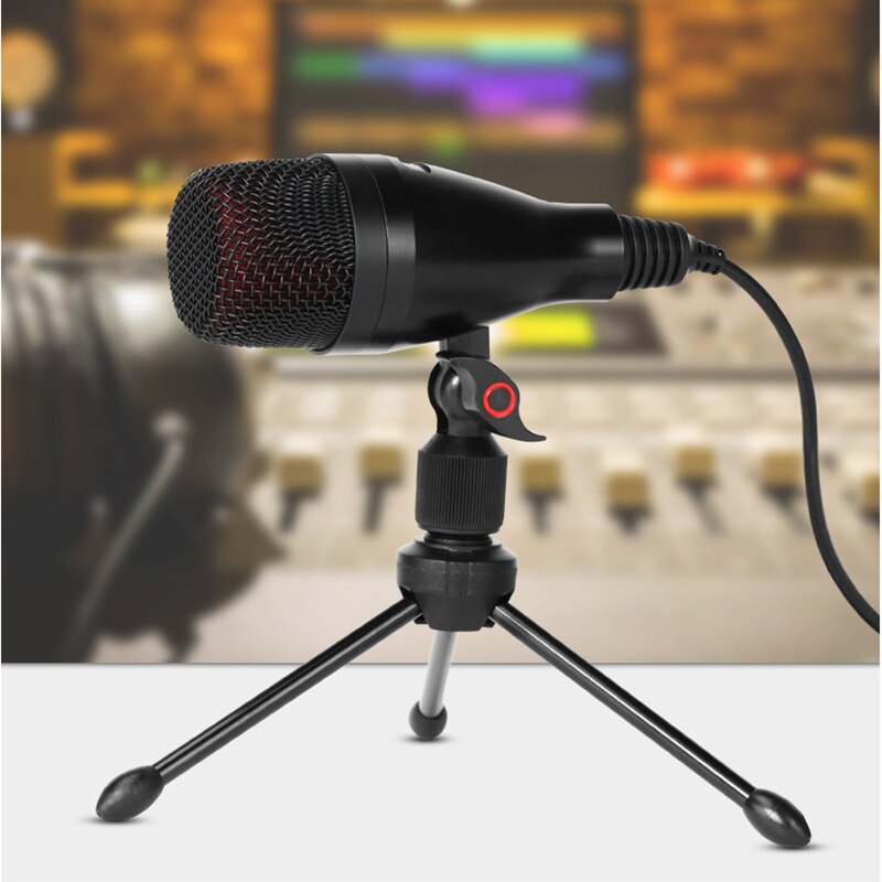 Beroep Condensator Microfoon Studio Opname Karaoke Usb Microfoon Voor Computer Uitzending Gaming Podcasting Microfoon Met Standaard
