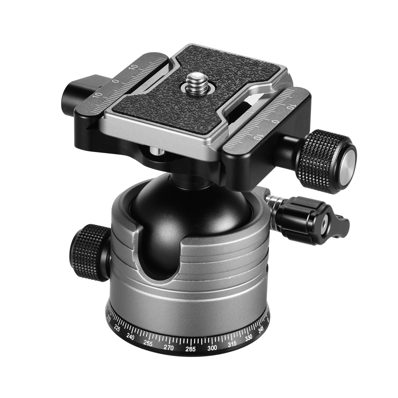 Cnc Dual Panoramisch Balhoofd Lage Zwaartepunt Enkel U Notch Met 1/4 Inch Schroef Mount Voor Dslr ildc Camera Statieven