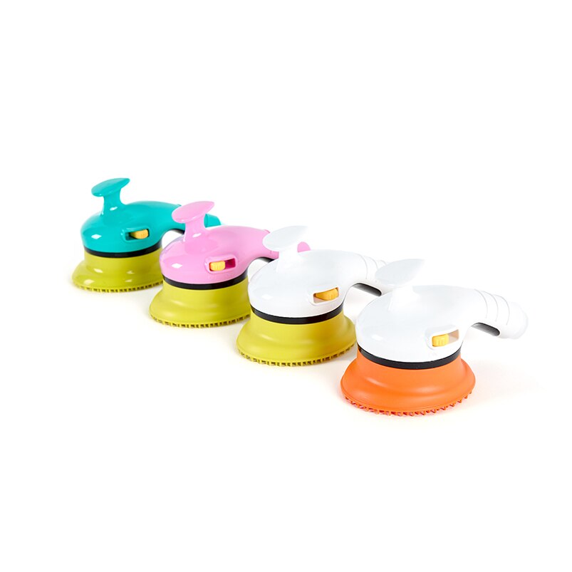 Kjæledyr dårlig dusjhode med kam bærbar massasje børste til hund og katt med lett å slå på / av hundedusj dyse forsyninger