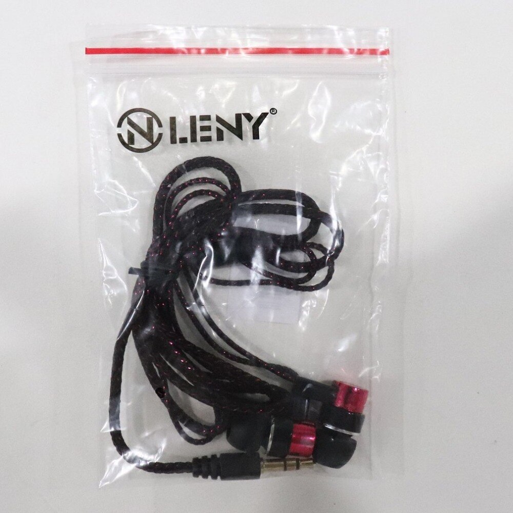 3.5mm Stereo Geweven Fiber Doek Lijn Headset Apparaat Metal Koptelefoon Jack