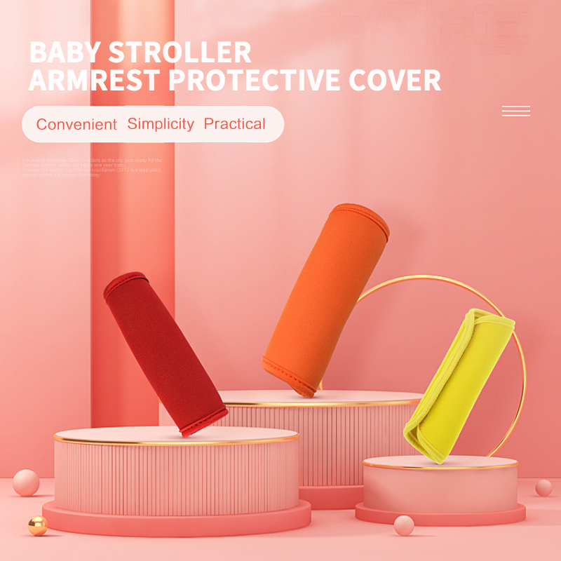 Housse de protection pour poignée de poussette pour bébé, housse pour main courante, accoudoir de fauteuil roulant, accessoires de marche