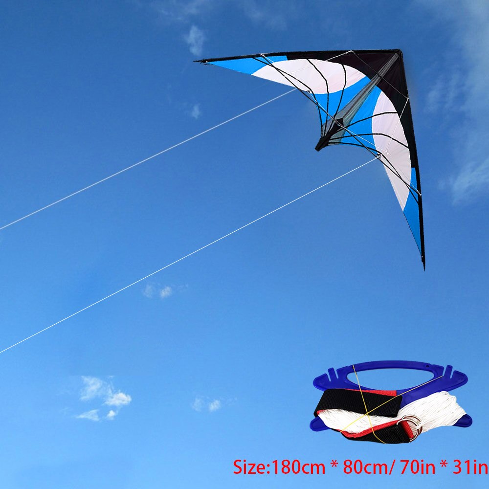 Outdoor Fun Sports 1.8M Dubbele Lijn Stunt Kite Met Handvat En Lijn Goede Vliegende Factory Outlet